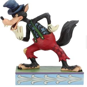 Disney Jim Shore Big Bad Wolf New